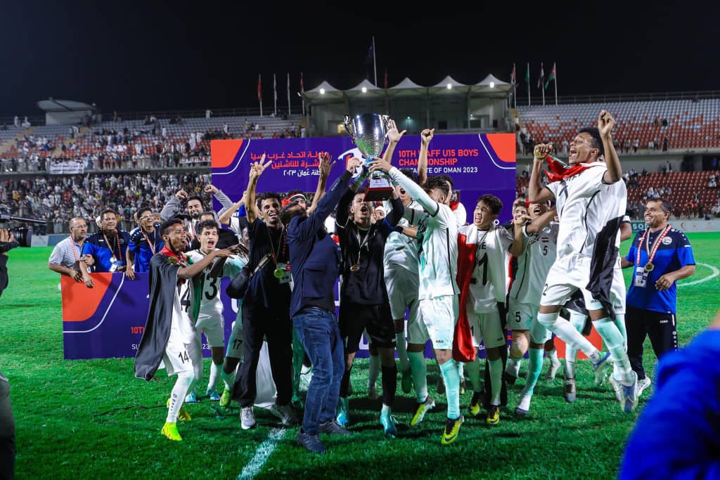 اليمن يتوج بكأس غرب آسيا للناشئين على حساب السعودية